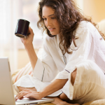 woman researching non-surgical BBL cost in Fairfax