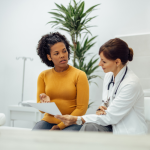 woman seeking same-day weight loss injections in Virginia