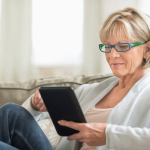 woman researching weight loss programs in Vienna